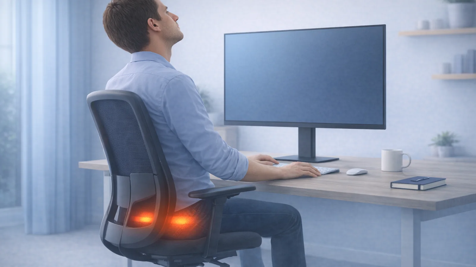 Office Chair Sit Bone Pain: Why Your Chair Hurts Your Butt Even If Your Back Feels Fine | Posture Reminder AI