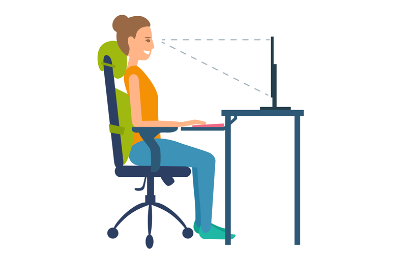 Good posture capture preview