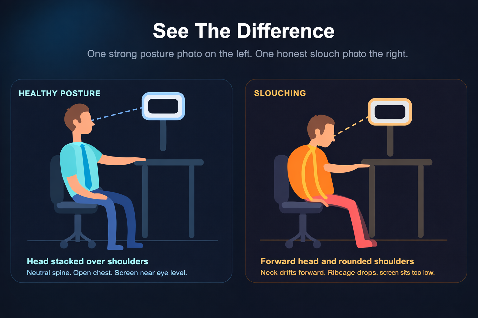 Preview image for the good-vs-bad posture photo workflow