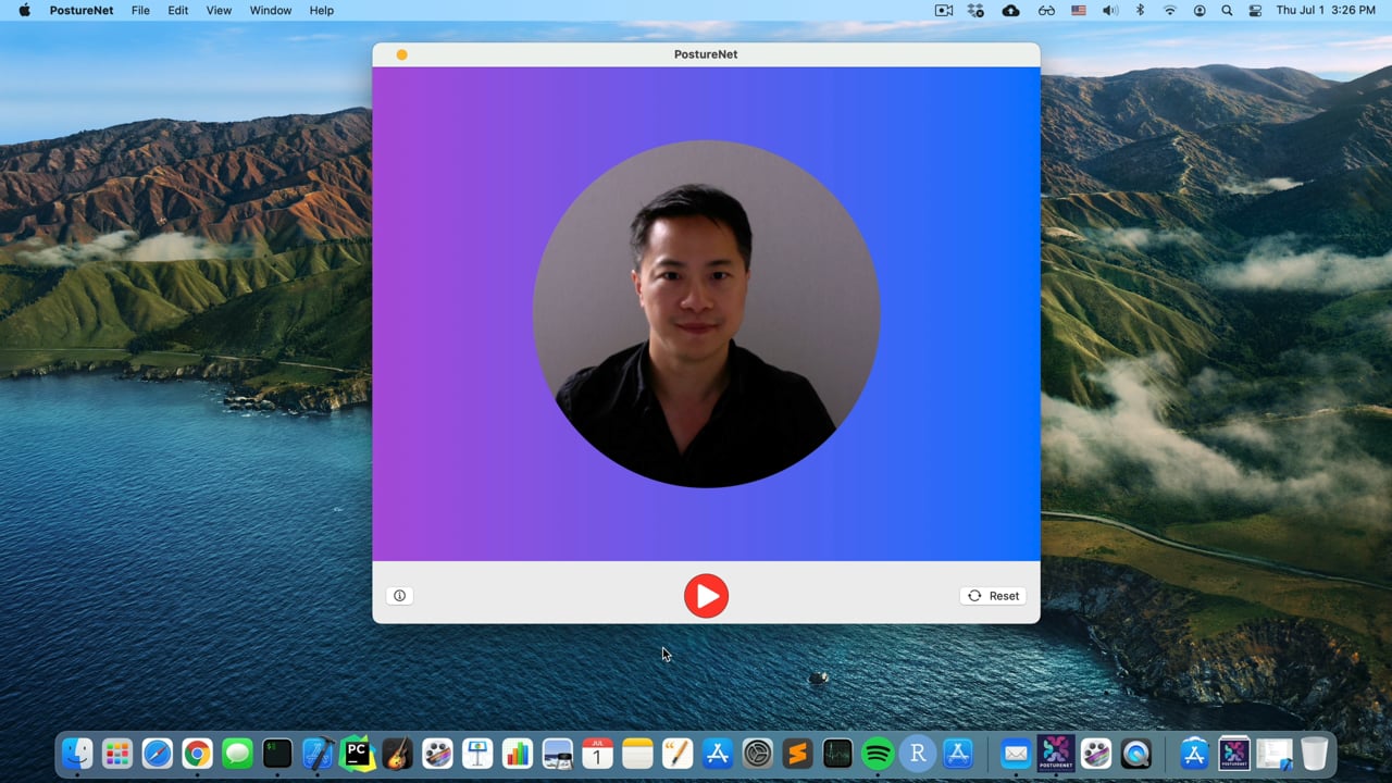 Posture Reminder AI demo poster